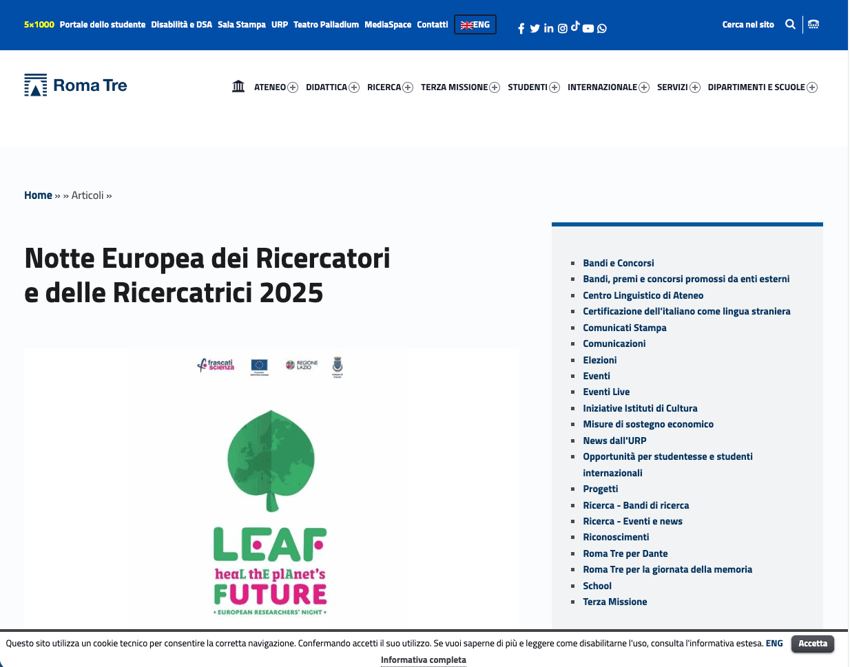 Notte della ricerca